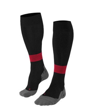 Men Falke RU Compression Energy Running Knee-high Socks Socks Black | QAUPWB315