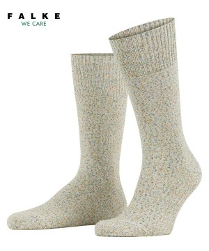 Men Falke Rain Dye Socks Socks Green | JNTIHA841