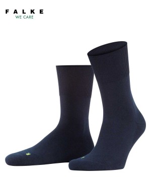 Men Falke Run Socks Socks Blue | JVOUGR463