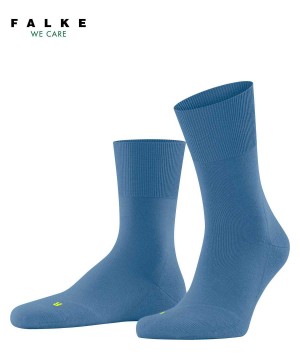 Men Falke Run Socks Socks Blue | REDCAT876