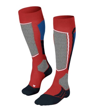 Men Falke SK2 Intermediate Skiing Knee-high Socks Socks Orange | GTVKCQ835