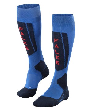 Men Falke SK5 Expert Skiing Knee-high Socks Socks Blue | GNZPKA235