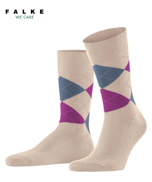 Men Falke Sensitive Argyle Socks Socks Brown | YRIUVM570