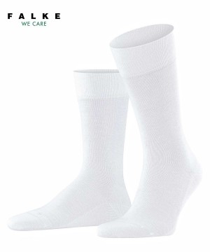 Men Falke Sensitive London Socks Socks White | GOFYJT839