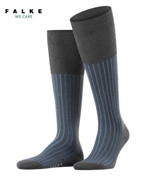 Men Falke Shadow Knee-high Socks Socks Grey | GTCLNJ368