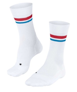 Men Falke TE4 Classic Tennis Socks Socks White | XHMOSR749