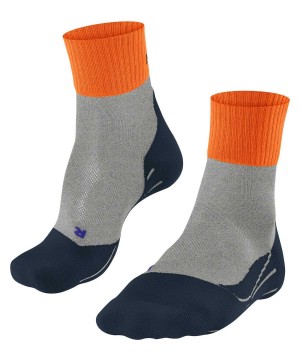 Men Falke TK2 Explore Cool Short Trekking Short sock Socks Grey | NHASCP632