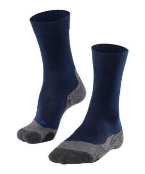 Men Falke TK2 Explore Cool Trekking Socks Socks Blue | BQTDOF649