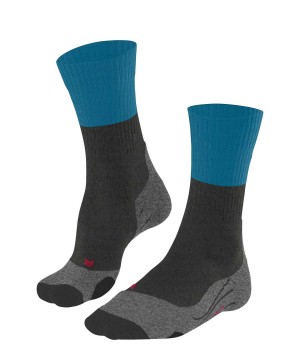 Men Falke TK2 Explore Trekking Socks Socks Grey | JRNFXH631