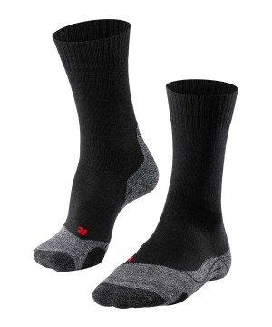 Men Falke TK2 Explore Trekking Socks Socks Black | VOMJBI490