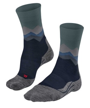 Men Falke TK2 Explore Trekking Socks Socks Blue | EHRCZD512