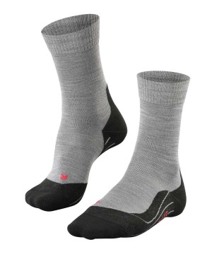 Men Falke TK5 Wander Trekking Socks Socks Grey | TCVKYS706