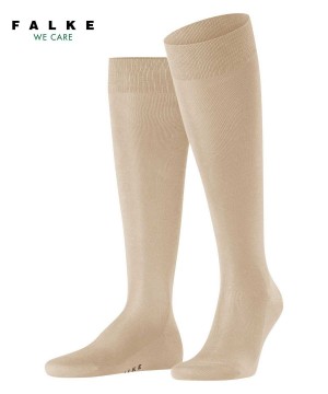 Men Falke Tiago Knee-high Socks Socks Beige | SHULXT489