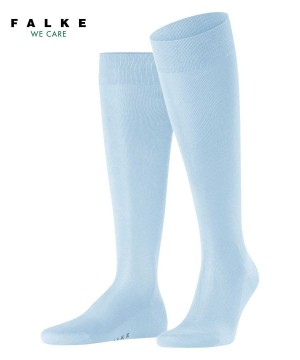 Men Falke Tiago Knee-high Socks Socks Blue | VXRJEC590