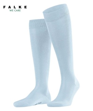 Men Falke Tiago Knee-high Socks Socks Blue | VHQDUF670