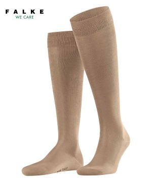 Men Falke Tiago Knee-high Socks Socks Brown | ENOPBY570