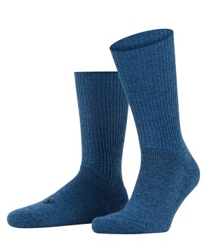 Men Falke Walkie Ergo Boot socks Socks Blue | OHBWVR276