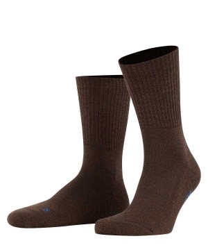 Men Falke Walkie Light Boot socks Socks Brown | DOLKYA210