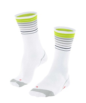 Women Falke BC Impulse Biking Socks Sports Socks White | FQXUBZ139