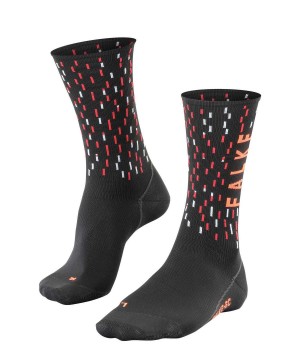 Women Falke BC Impulse Biking Socks Sports Socks Black | HNFXWY068