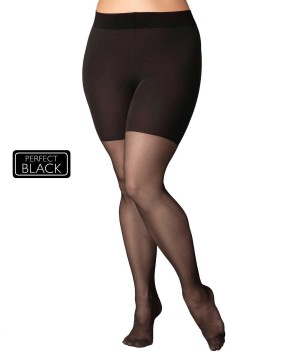 Women Falke Beauty Plus 20 DEN Tights Tights Black | DCGUTX653