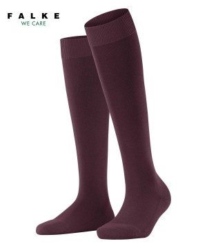 Women Falke ClimaWool Knee-high Socks Socks Red | POFSGQ945