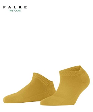 Women Falke ClimaWool Sneaker socks Socks Yellow | MHKVCF157