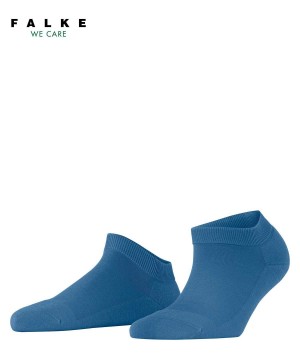 Women Falke ClimaWool Sneaker socks Socks Blue | FHXOJG837