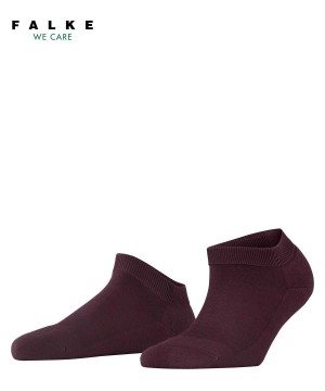 Women Falke ClimaWool Sneaker socks Socks Red | WLEVJP395