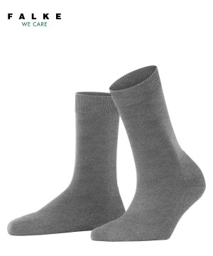 Women Falke ClimaWool Socks Socks Grey | JGEBFU178