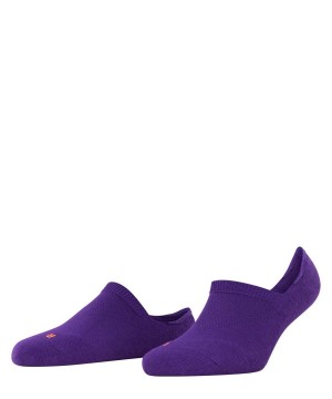 Women Falke Cool Kick Invisibles No Show Socks Purple | RDCAVF150