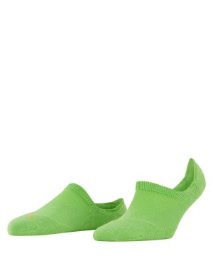 Women Falke Cool Kick Invisibles No Show Socks Green | QSROIN905