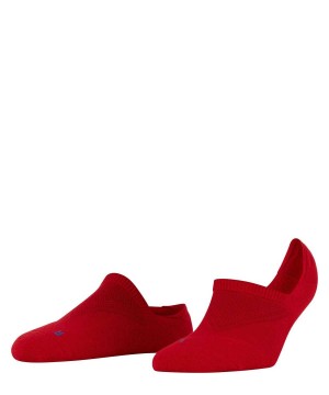 Women Falke Cool Kick Invisibles No Show Socks Red | JFLUWM872