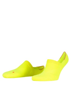 Women Falke Cool Kick Invisibles No Show Socks Yellow | JGYCMZ864