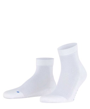 Women Falke Cool Kick Short sock Socks White | DTURQG374