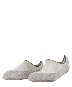 Women Falke Cosyshoe Slippers House Socks & Slippers Grey | LDZYAH253