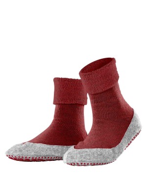 Women Falke Cosyshoe Slippers House Socks & Slippers Red | QCMHDK429