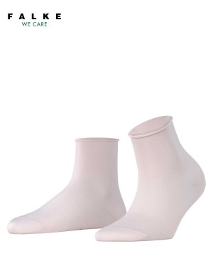 Women Falke Cotton Touch Short sock Socks Rose | ISJHPV874