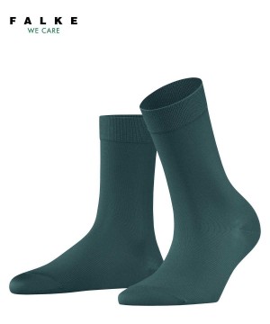 Women Falke Cotton Touch Socks Socks Green | SCORTG625