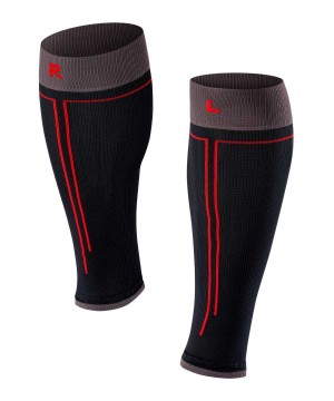 Women Falke Energizing Tube Sleeves Sports Socks Black | OMGBSU789