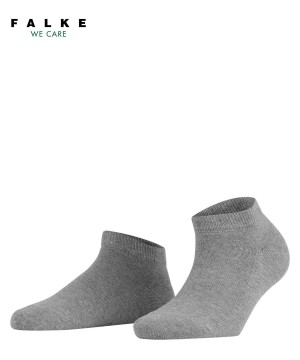 Women Falke Family Sneaker socks Socks Grey | RZAWFV078