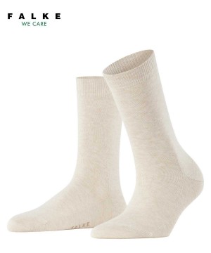 Women Falke Family Socks Socks Beige | TESZCO150