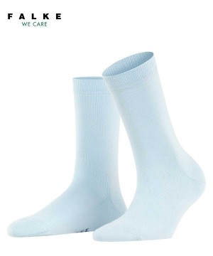 Women Falke Family Socks Socks Blue | VIEDQT043