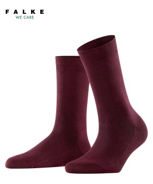 Women Falke Family Socks Socks Red | TYFJWK968