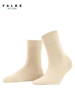 Women Falke Fine Softness 50 DEN Socks Socks Beige | AXPDTQ467