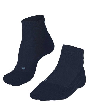 Women Falke GO2 Short Golf Short sock Sports Socks Blue | WTEILP049