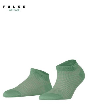 Women Falke Grassbraid Sneaker Socks Socks Green | TSKUVH839