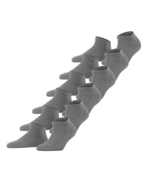 Women Falke Happy 6-Pack Sneaker socks Socks Grey | GADBZL064