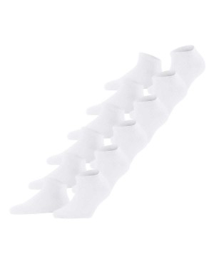 Women Falke Happy 6-Pack Sneaker socks Socks White | DGYFOB623