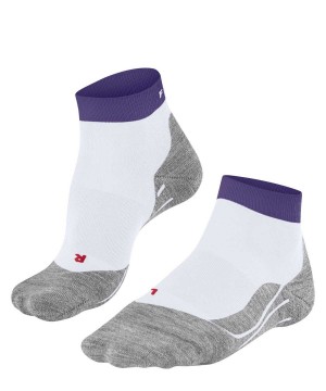 Women Falke RU4 Endurance Short Running Short sock Sports Socks White | MBJOKC537